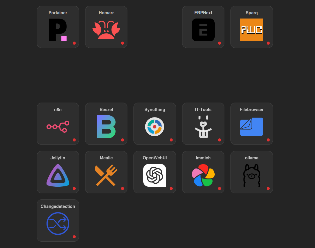 Self Hosted Stack